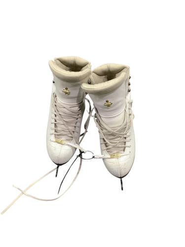 Riedell Used White Figure Skates