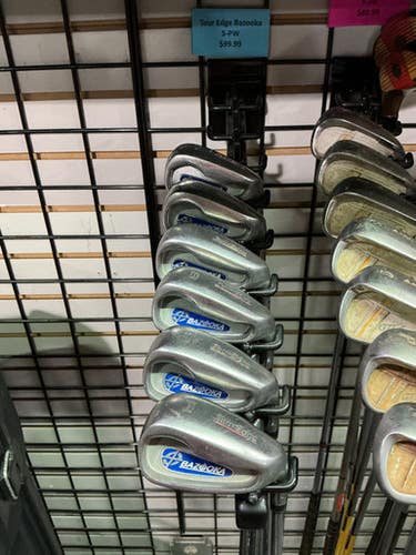 Tour Edge (Used) Right Handed Men's Regular Flex Steel Shaft Iron Set