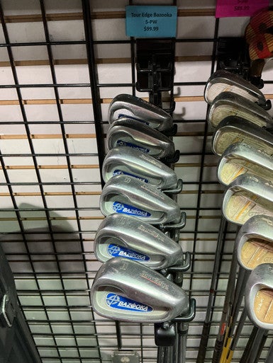 Tour Edge (Used) Right Handed Men's Regular Flex Steel Shaft Iron Set