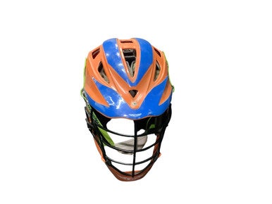 Used Cascade PRO7 Lacrosse Helmet Orange One Size 10743-S000463548