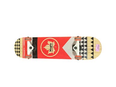 Used MAPLE SKATEBOARDS Complete Skateboard Red 7 1/2" 10743-S000469253
