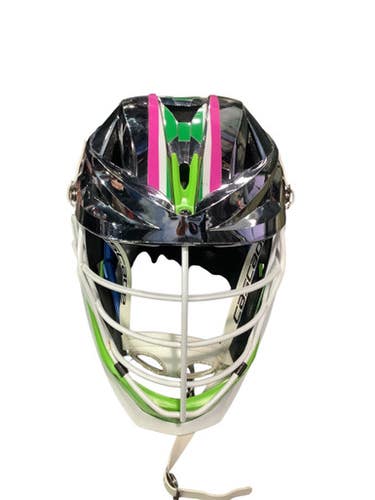 Used Cascade XRS Lacrosse Helmet Chrome One Size 10743-S000469329