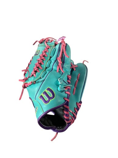 Used Wilson HG12 BB/SB Glove RH Throw Royal Blue 12" 10743-S000470327