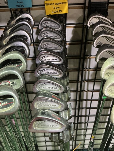 Wilson (Used) Right Handed Men's Regular Flex Steel Shaft 8 Pieces Iron Set