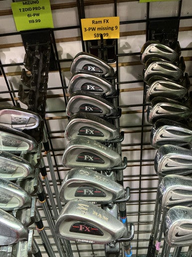 RAM Used Right Handed Men's Regular Flex Steel Shaft Iron Set