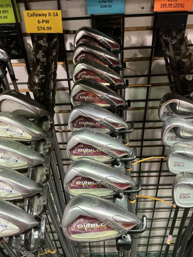 Used Callaway DIABLO EDGE Mens Iron Set RH 4I-PW 10743-S000465520