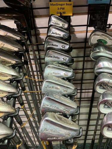 Used MacGregor GOLDEN BEAR Mens Iron Set RH 3I-PW 10743-S000466864