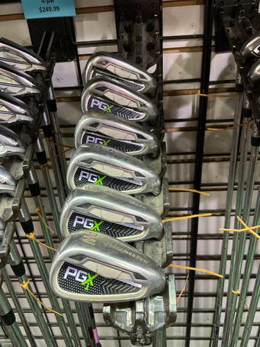 Used Pinemeadow PGX1 SINGLE LENGTHS Mens Iron Set RH 5I-PW 10743-S000468546