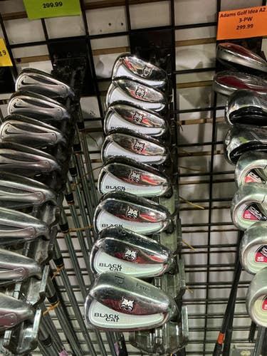 Used Lynx BLACK CAT CST-1 Mens Iron Set RH 3I-PW 10743-S000468727