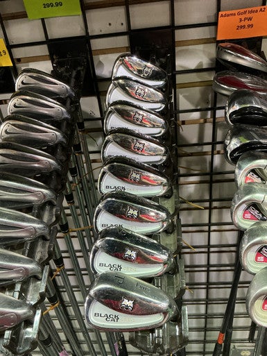 Used Lynx BLACK CAT CST-1 Mens Iron Set RH 3I-PW 10743-S000468727