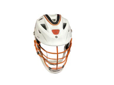 Used Warrior BURN Lacrosse Helmet White XL 10743-S000462342