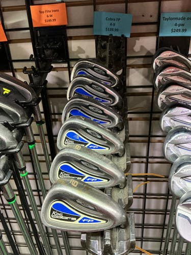 Used Cobra FP Mens Iron Set RH 4I-9I 10743-S000462460
