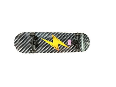 Used NPET SKATEBOARD Complete Skateboard Black Regular 10743-C000465297
