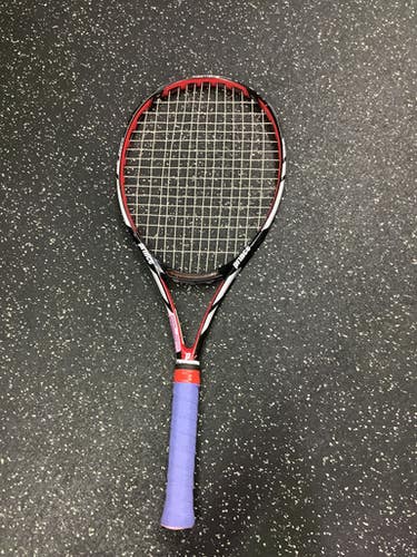 Used Prince WARRIOR 100L ESP Adult Tennis Racquet Black 4 1/4" 10743-S000466086