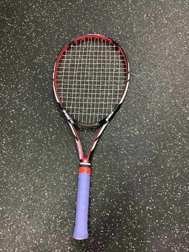 Used Prince WARRIOR 100L ESP Adult Tennis Racquet Black 4 1/4" 10743-S000466086
