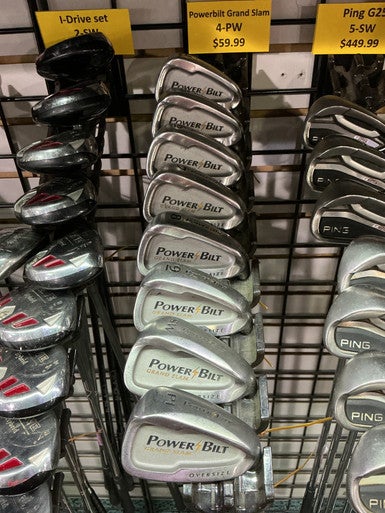 Used Powerbilt GRAND SLAM Mens Iron Set RH 4I-PW 10743-S000467121