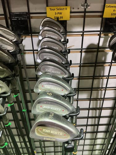 Used TOUR SELECT II Mens Iron Set RH 3I-PW 10743-S000467173