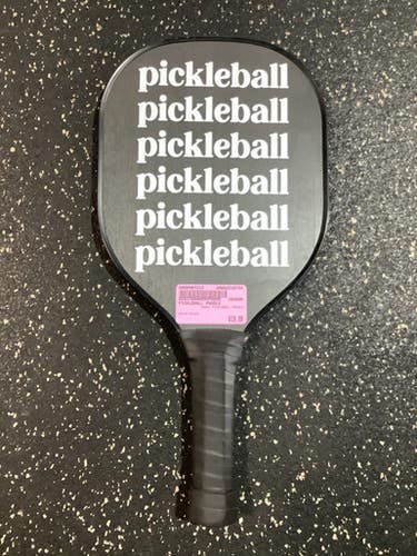 Used PICKLEBALL PADDLE Pickleball Racquet Black 10743-S000467213