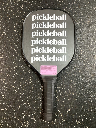 Used PICKLEBALL PADDLE Pickleball Racquet Black 10743-S000467213