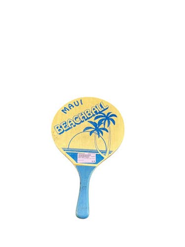 Used MAUI BEACH PADDLE Pickleball Racquet Brown 10743-S000463625