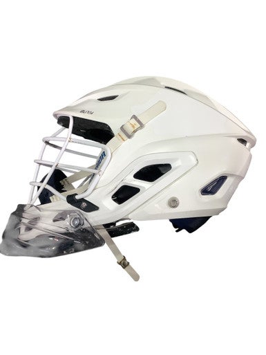 Used Warrior BURN Lacrosse Helmet White One Size 10743-S000463674