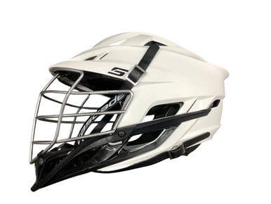 Used Cascade S Lacrosse Helmet White One Size 10743-S000463717