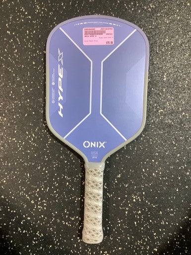 Used ONIX HYPE X Pickleball Racquet Royal Blue 10743-S000464400