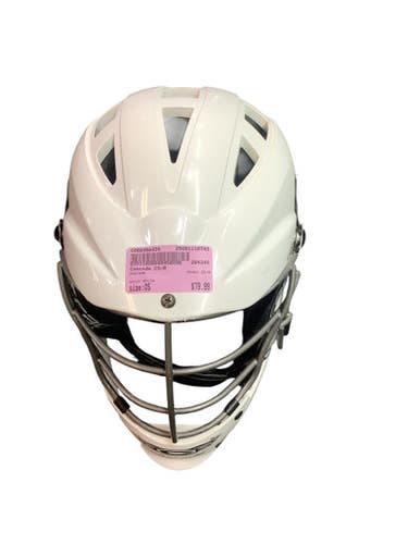 Used Cascade CS-R Lacrosse Helmet White One Size 10743-C000468434