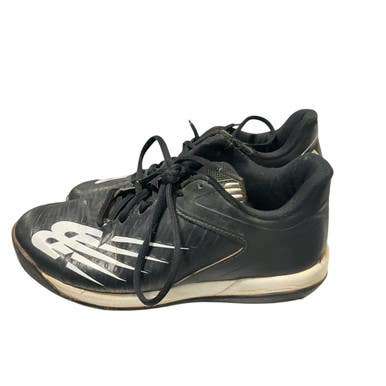 Used New Balance BASEBALL CLEAT BB/SB Cleats Black Junior 05 11834-S000040629