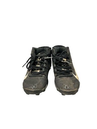 Used Nike TROUT BB/SB Cleats Black Youth 12.0 11834-S000040652