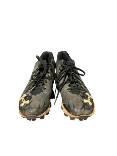 Used Under Armour BB BH CLEAT BB/SB Cleats Black Junior 01 11834-S000040649