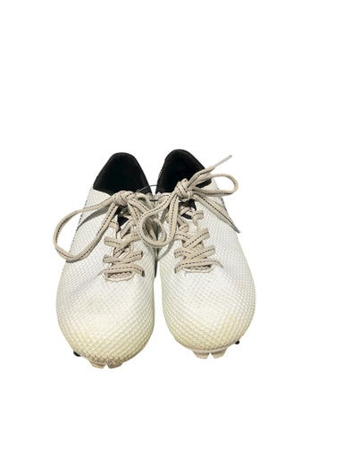Used RIDDEL CLEATS BB/SB Cleats White Junior 02 11834-S000040687