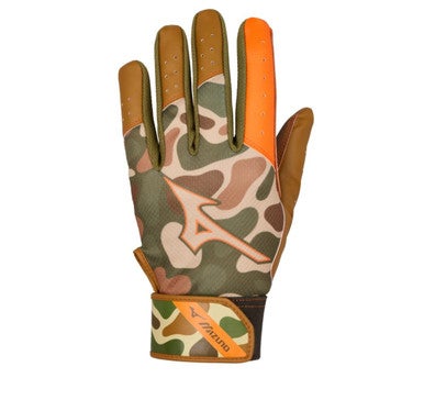 New MVP 2026 DUCK CAMO ADULT BATTING GLOVES 11834-MIZ330461