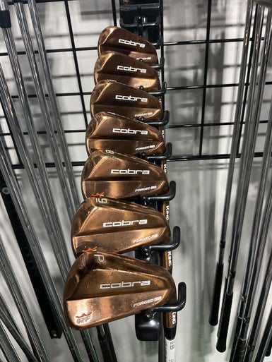 Used Cobra RICKIE FOWLER KING COPPER Mens Iron Set RH 4I-PW 11834-S000042338