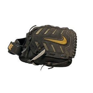 Used Nike BLK BASEBALL GLOVE BB/SB Glove RH Throw Black 11" 11834-S000042361