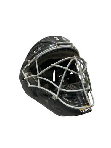 Used Under Armour CATCHERS MASK Catchers Helmet w/Mask Black SM 11834-S000042366