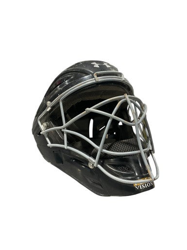 Used Under Armour CATCHERS MASK Catchers Helmet w/Mask Black SM 11834-S000042366