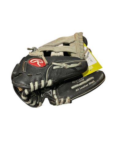Used Rawlings SC BLACK GLOVE BB/SB Glove LH Throw Black 11" 11834-S000040332