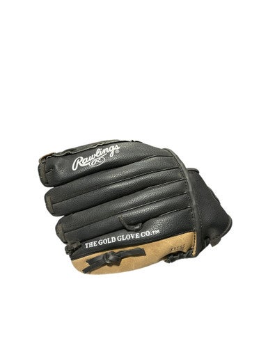 Used Rawlings PLAY MAKER SERIES BB/SB Glove RH Throw Black 10 1/2" 11834-S000041251