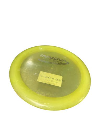 Used Innova CHAMPION BOSS Disc Golf Driver Yellow 11834-S000042481