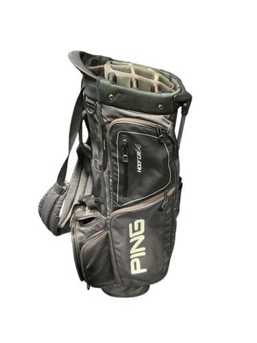 Used Ping HOOFER Mens Stand Bag Navy Blue 11834-S000042489