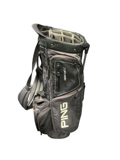 Used Ping HOOFER Mens Stand Bag Navy Blue 11834-S000042489