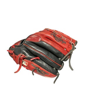 Used Rawlings TROY HEART OF THE HIDE BB/SB Glove LH Throw Red 12" 11834-S000042518