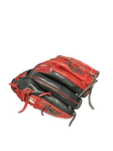 Used Rawlings TROY HEART OF THE HIDE BB/SB Glove LH Throw Red 12" 11834-S000042518