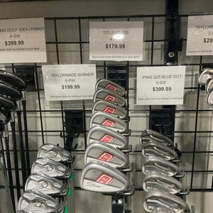 Used Titleist 755 Mens Iron Set RH 4I-PW 11834-S000042606
