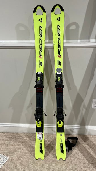 2025 Fischer RC4 World Cup SL 135 cm Racing Skis Without Bindings (Used)