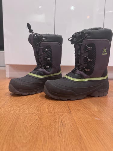 Kamik Luke Youth Snow Boots - Unisex 7Y (Used)