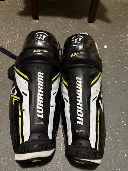 Senior Warrior Alpha LX Pro 16" Shin Pads (Used)