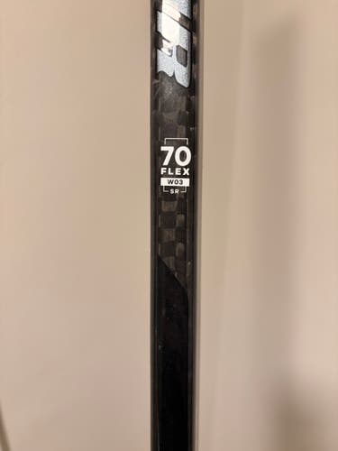 Senior Warrior Covert QR6 Right Handed Hockey Stick W03 70 Flex (Used)