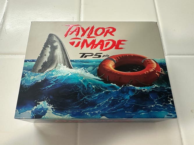 TaylorMade TP5 Shark Balls 12 Pack (1 Dozen) (New)